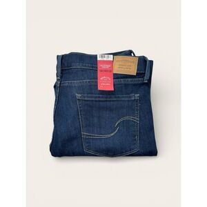 Levi Strauss Mid Rise Straight Jeans Womens 16M 33x32 NWT